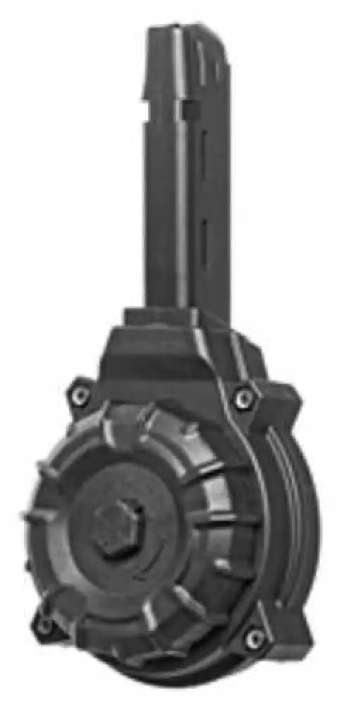 Promag 9mm for Glock Pistols Drum Magazine 50 Rounds Black - Drm-a11