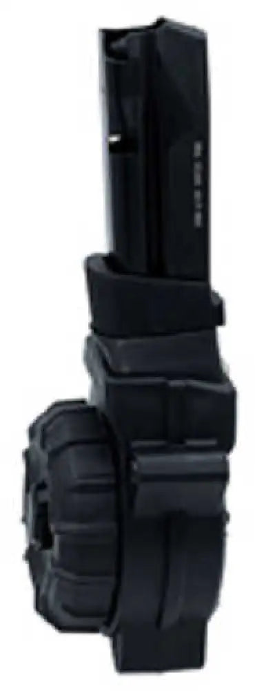 Promag Drum Magazine 9mm 30 Rounds Fits Shadow Systems Cr920 Polymer Construction Black - Drm-a109