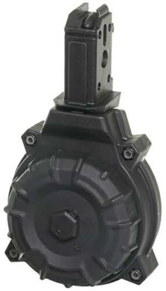 Promag Drum Magazine 9mm 50 Rounds Fits Cz Scorpion Polymer Construction Flat Dark Earth Drm-a22-fde