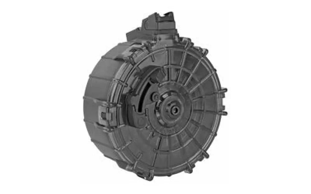 Promag Saiga 12ga Drum Mag 20rd Blk Buy at Faith and Freedom Outdoors - Shotgun Magazines - Magazine