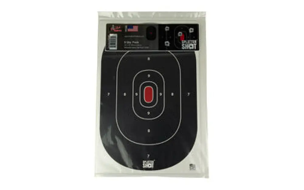 Proshot 12x18 Silh Ss Black 8pk Buy at Faith and Freedom Outdoors - Paper Targets