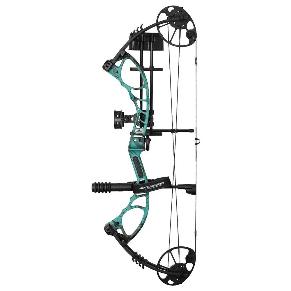 Pure Archery Group Bows Diamond Edge Xt Bow Right Hand Mossy Oak Teal Roots Buy at Faith and Freedom Outdoors