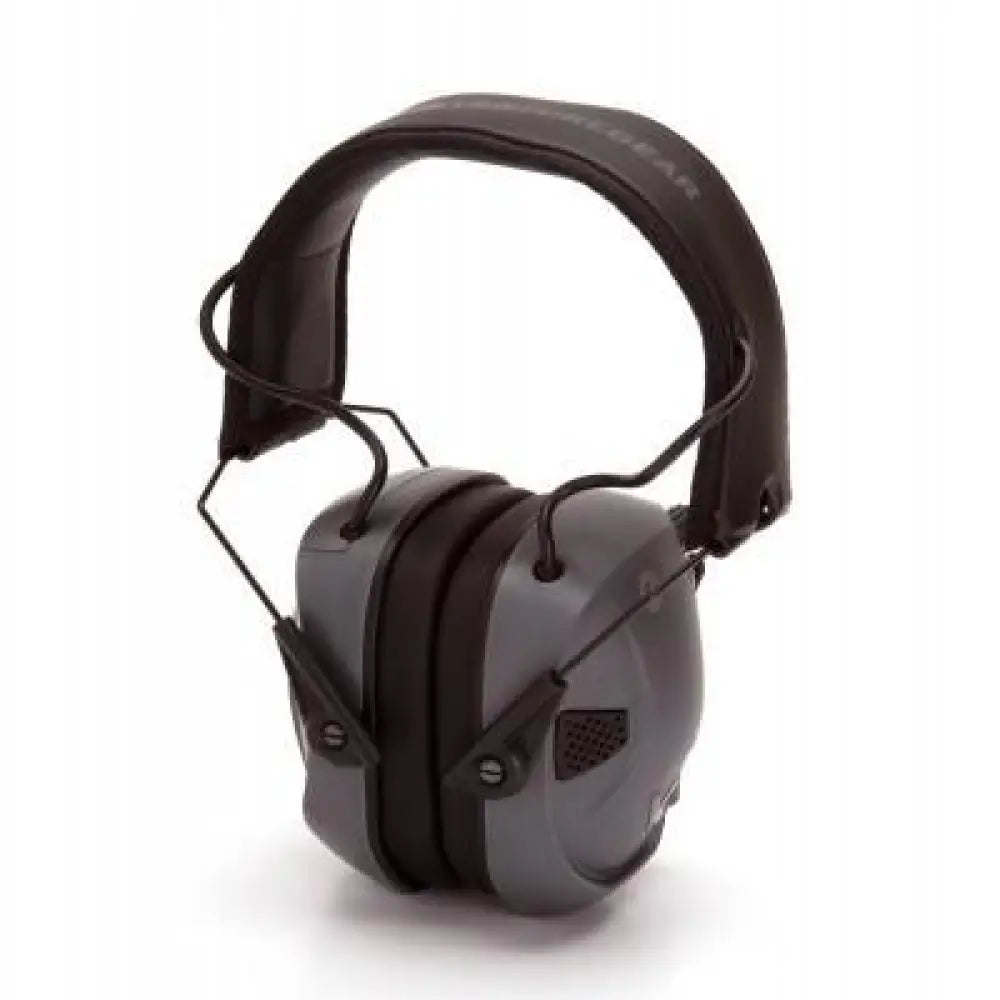 Pyramex Safety Ear Muffs Amp Bluetooth 26db Grey Buy at Faith and Freedom Outdoors