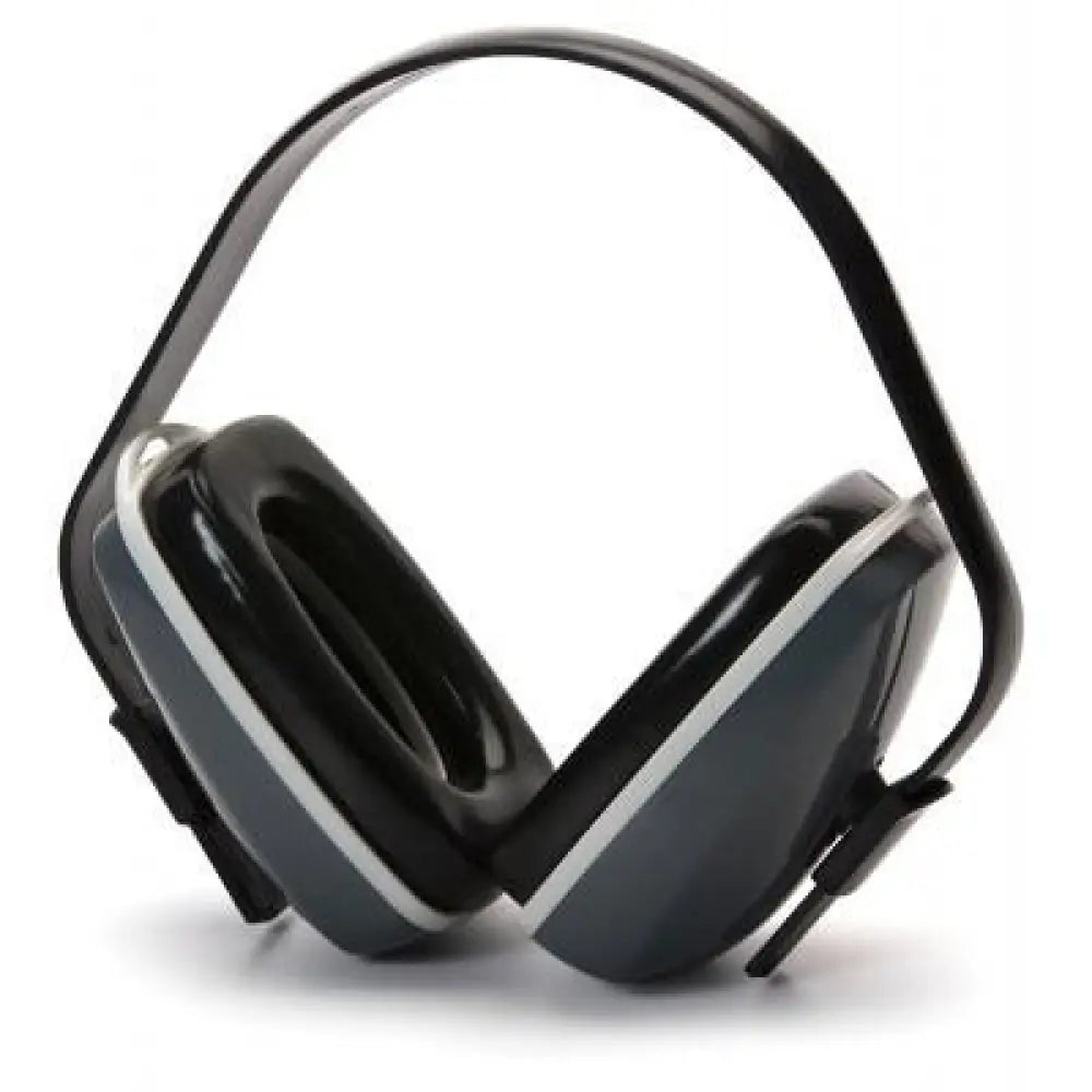 Pyramex Safety Ear Muffs Pm2010 Over the Head 22db Grey Buy at Faith and Freedom Outdoors