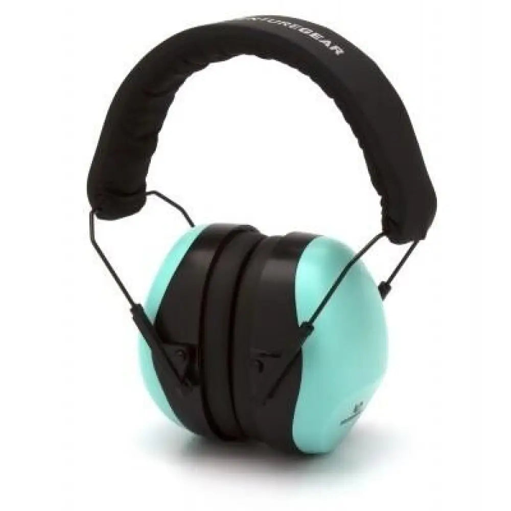Pyramex Safety Ear Muffs Vg80 Series 25db Teal Buy at Faith and Freedom Outdoors