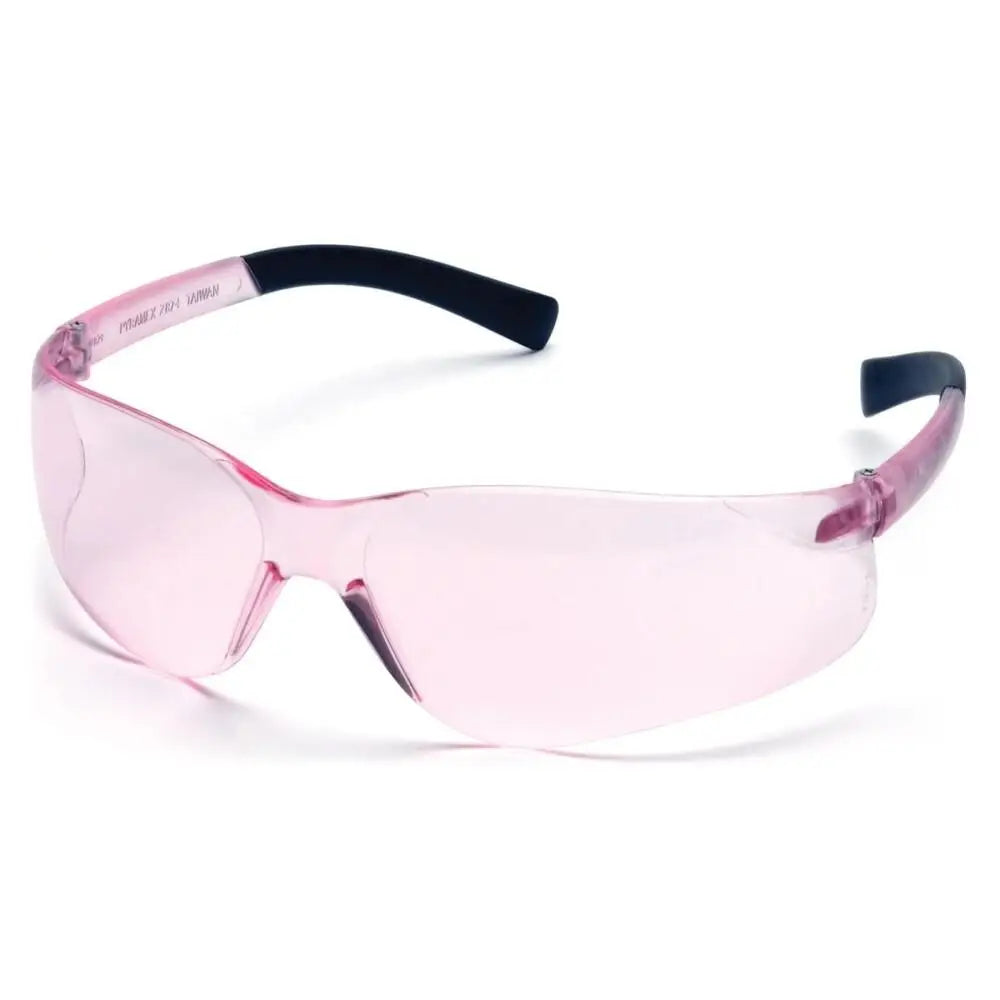 Pyramex Safety Ear Plugs Clear Mini Ztek Glasses Pink with Dp1000 32db Earplugs Buy at Faith and Freedom Outdoors