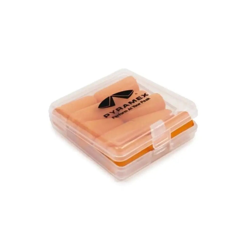 Pyramex Safety Ear Plugs Disposable Earplugs with Case 32db Orange 5/pair Buy at Faith and Freedom Outdoors