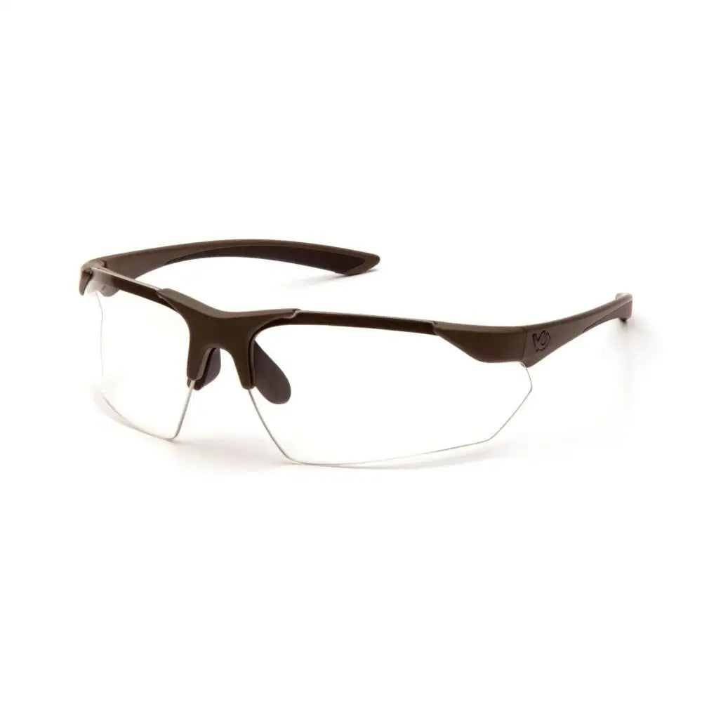 Pyramex Safety Glasses|shooting Glasses Venture Gear Drone 2.0 Shooting Od Green Frame with Clear Anti-fog Lens Buy