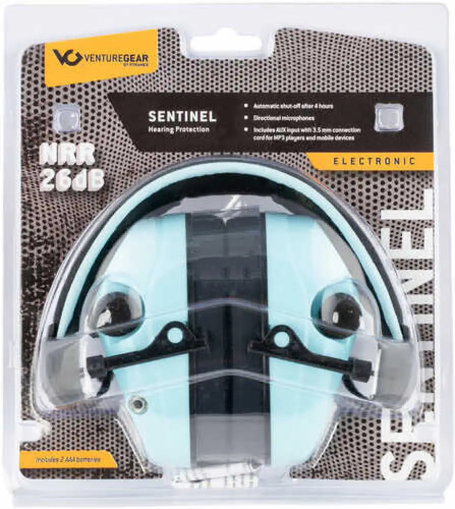 Pyramex Venture Gear Sentinel Polymer Over the Head Powder Blue Ear Cups - Vgpme26
