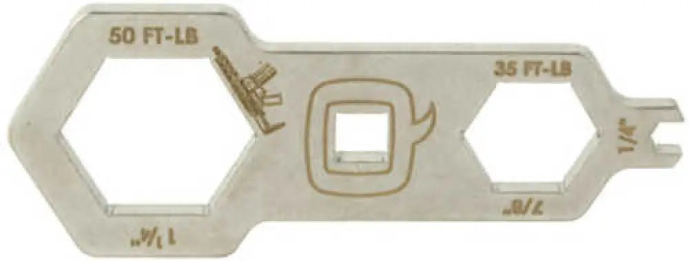 Q Honey Badger Multi Tool Fits Rail Brushed Stainless Steel Finish Gray Tool-multi-hb - Tool-multi-hb