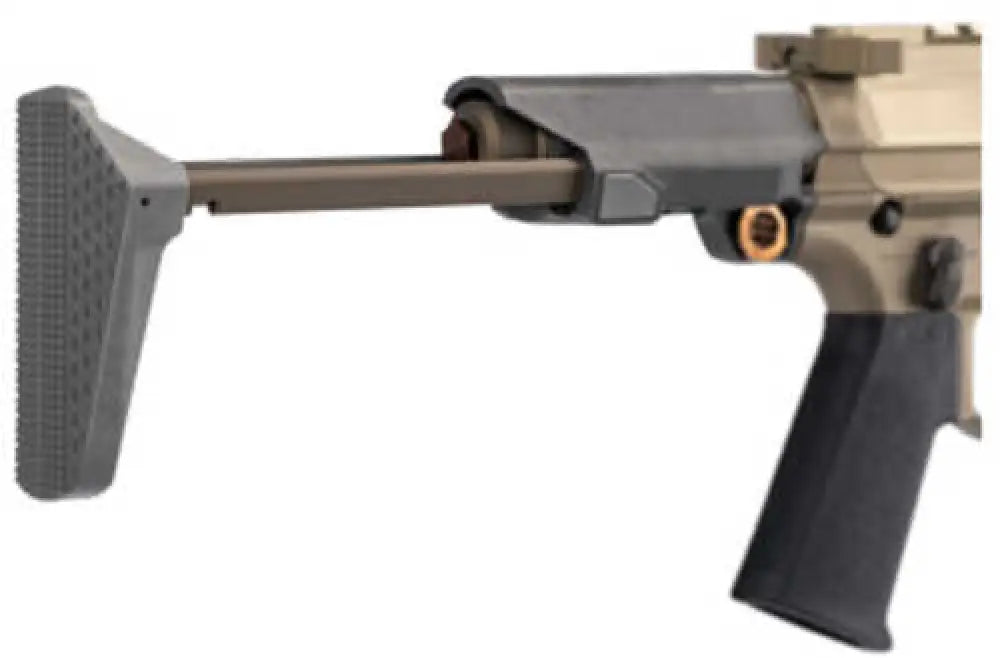 Q Honey Badger Stock Assembly Fits Receiver Gray Acc-hb-stock-assembly