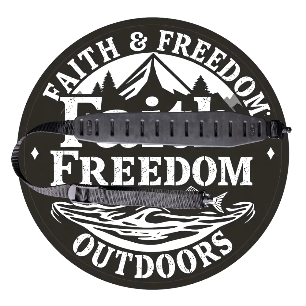 Quake Slings Claw 2.0 Flush Cup Rifle Sling Black Buy at Faith and Freedom Outdoors