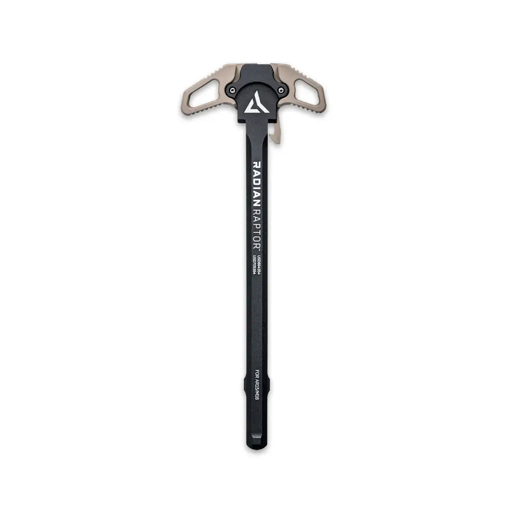 Radian Weapons Charging Handles/bolt Knobs Raptor Ar-15 Handle Fde Ambi Buy at Faith and Freedom Outdoors