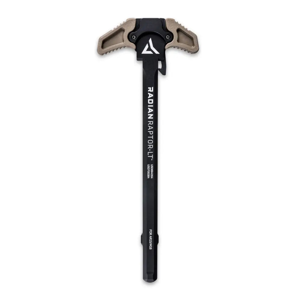 Radian Weapons Charging Handles/bolt Knobs Raptor Lt Ar-15 Handle Fde Ambi Buy at Faith and Freedom Outdoors