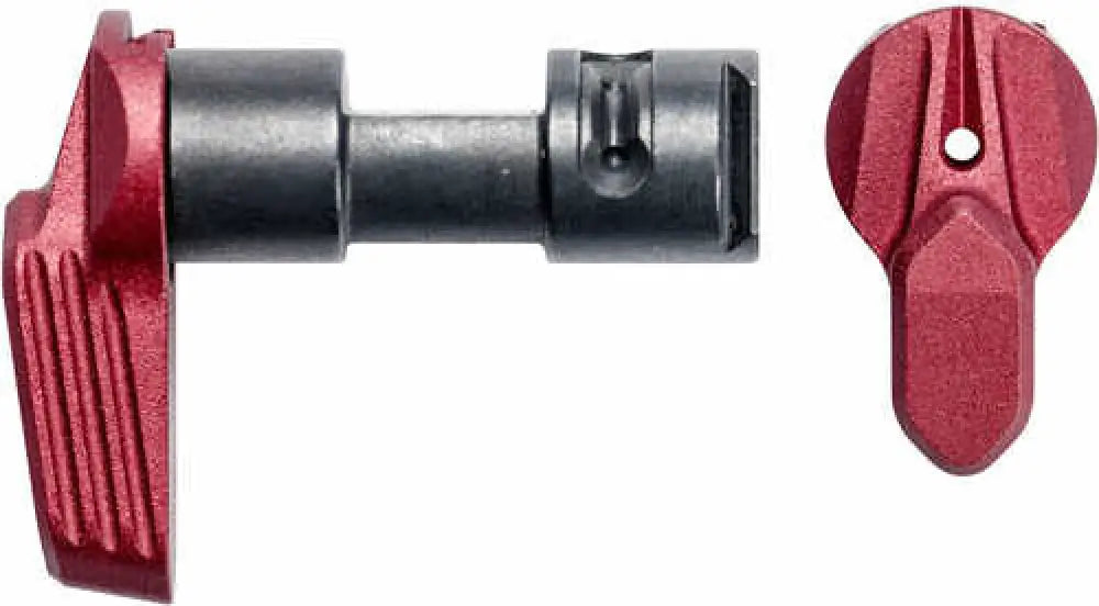 Radian Weapons Talon 45/90 Safety Selector Red Aluminum Ar-15/ar-10/sr25 Ambidextrous - R0233