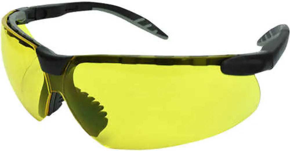 Radians Csb10541cs Ballistic Glasses Amber Lens Black Frame - Csb10541cs