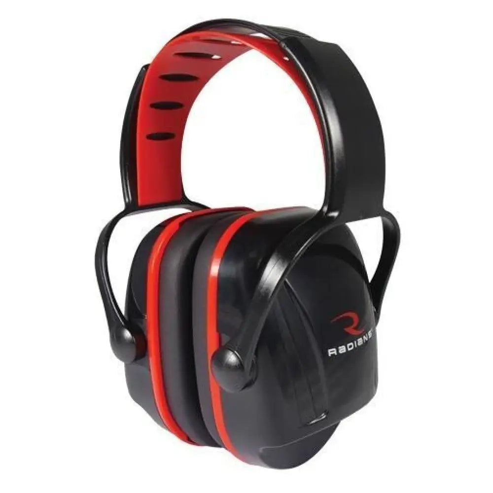 Radians Ear Muffs X-caliber 22 Youth Passive 22db Red Black Buy at Faith and Freedom Outdoors