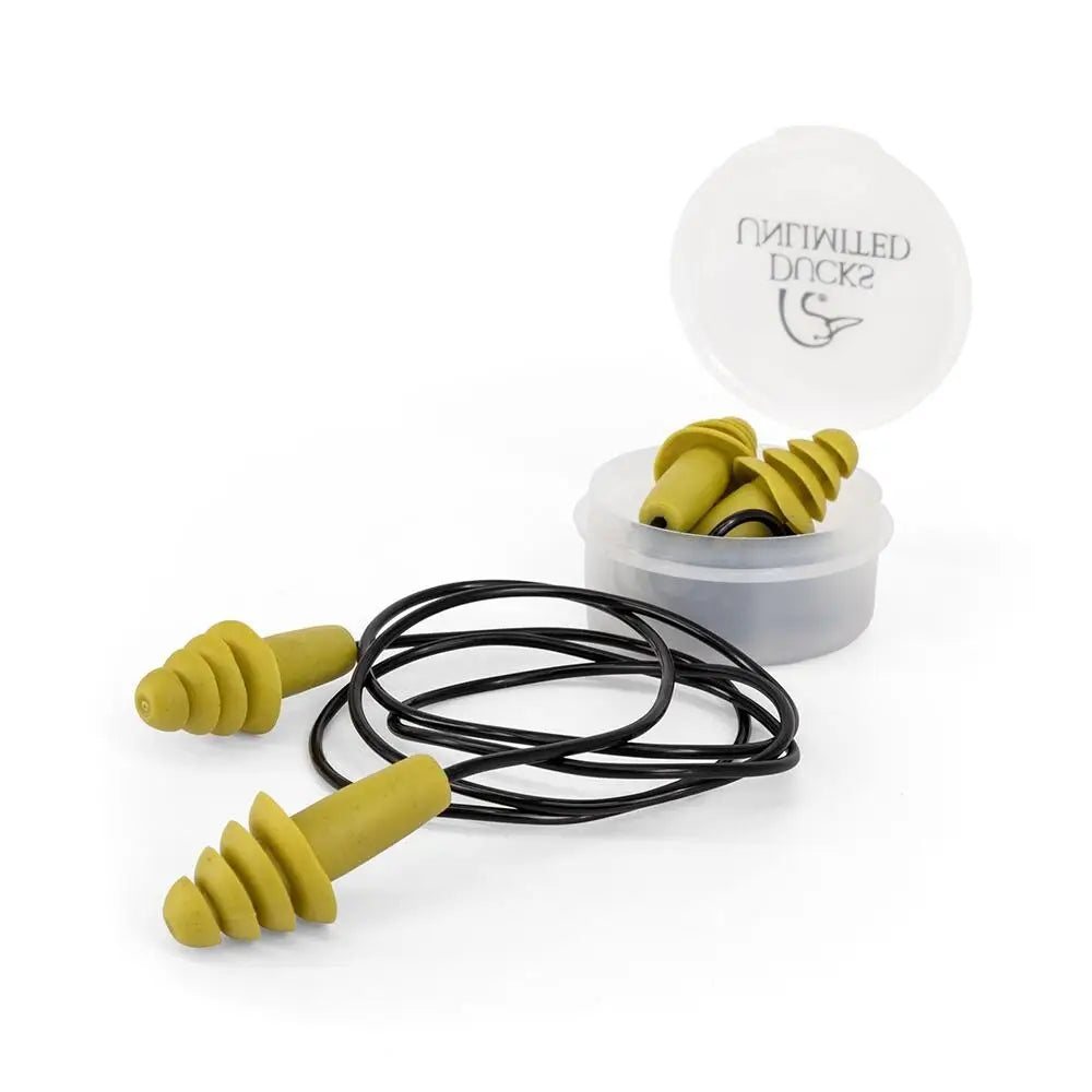 Radians Ear Plugs Ducks Unlimited Reusable Earplugs 27db Green 2/pr with Case Buy at Faith and Freedom Outdoors
