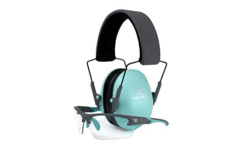 Radians Lowset Muff/glasses Aqua Buy at Faith and Freedom Outdoors - Ear Protection - Glasses