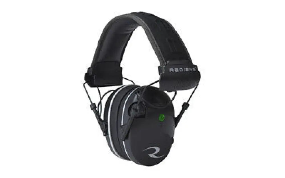 Radians R3200 Elec Muff Black/gray Buy at Faith and Freedom Outdoors - Ear Protection - Electronic Earmuff