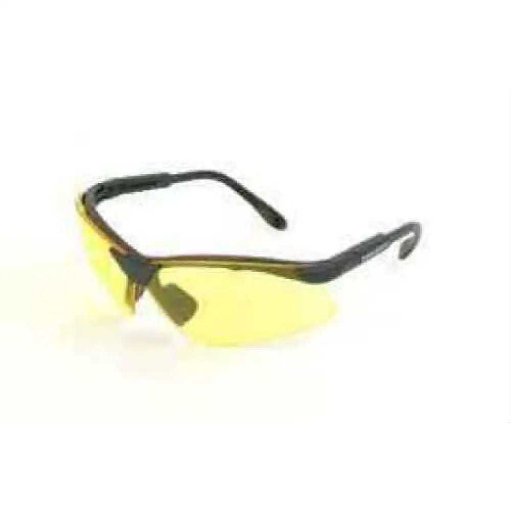 Radians Revelation Glasses Amber Yellow Lens Black Frame Rv0140cs