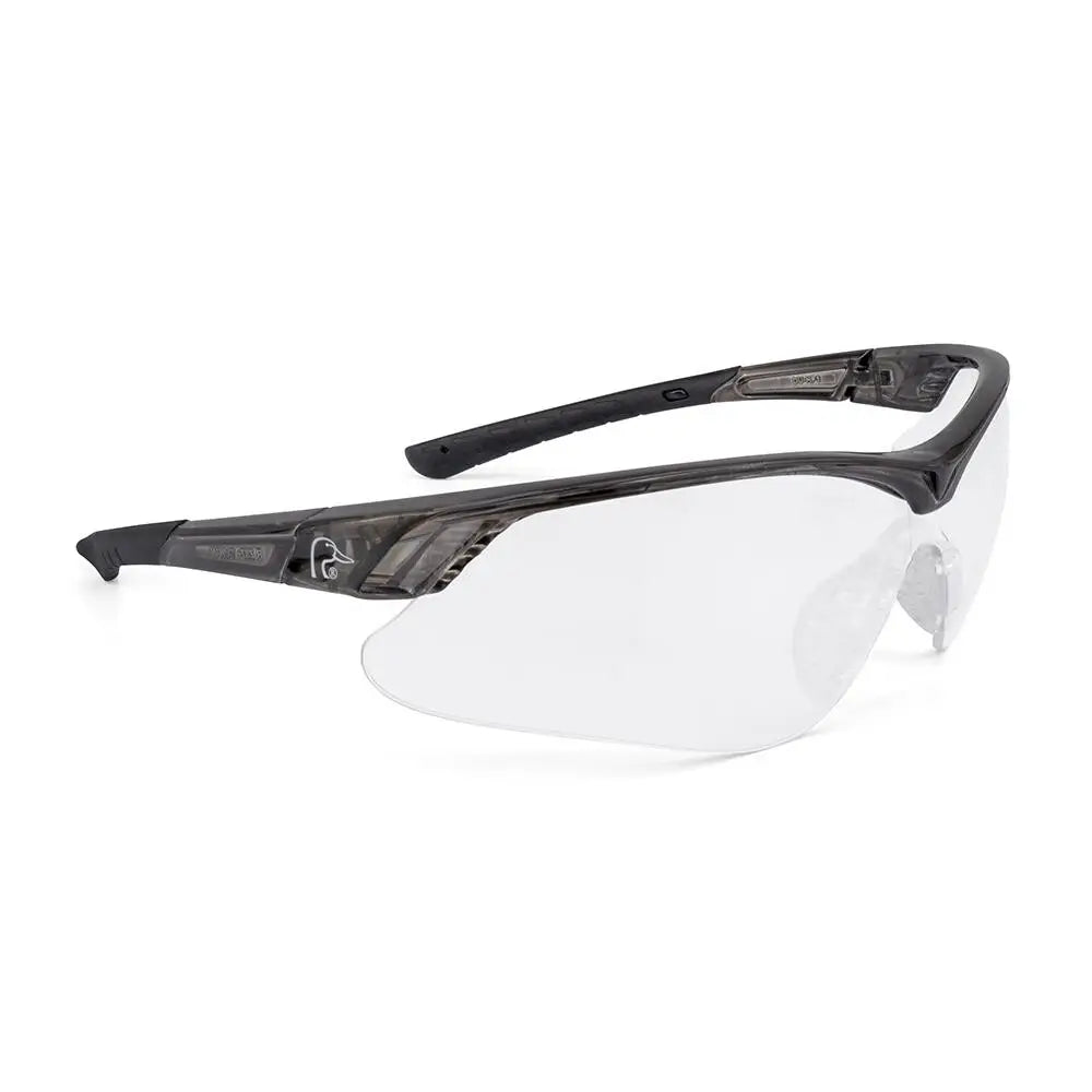Radians Shooting Glasses Ducks Unlimited Half Frame Black with Clear Lens Buy at Faith and Freedom Outdoors