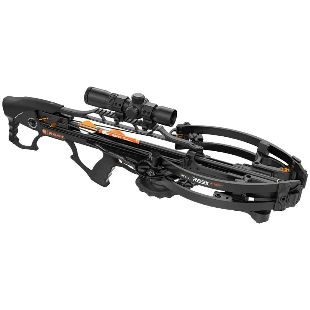 Ravin Crossbows R29x Crossbow Package with Illum Scope & Arrows Draw Handle Black Buy at Faith and Freedom Outdoors