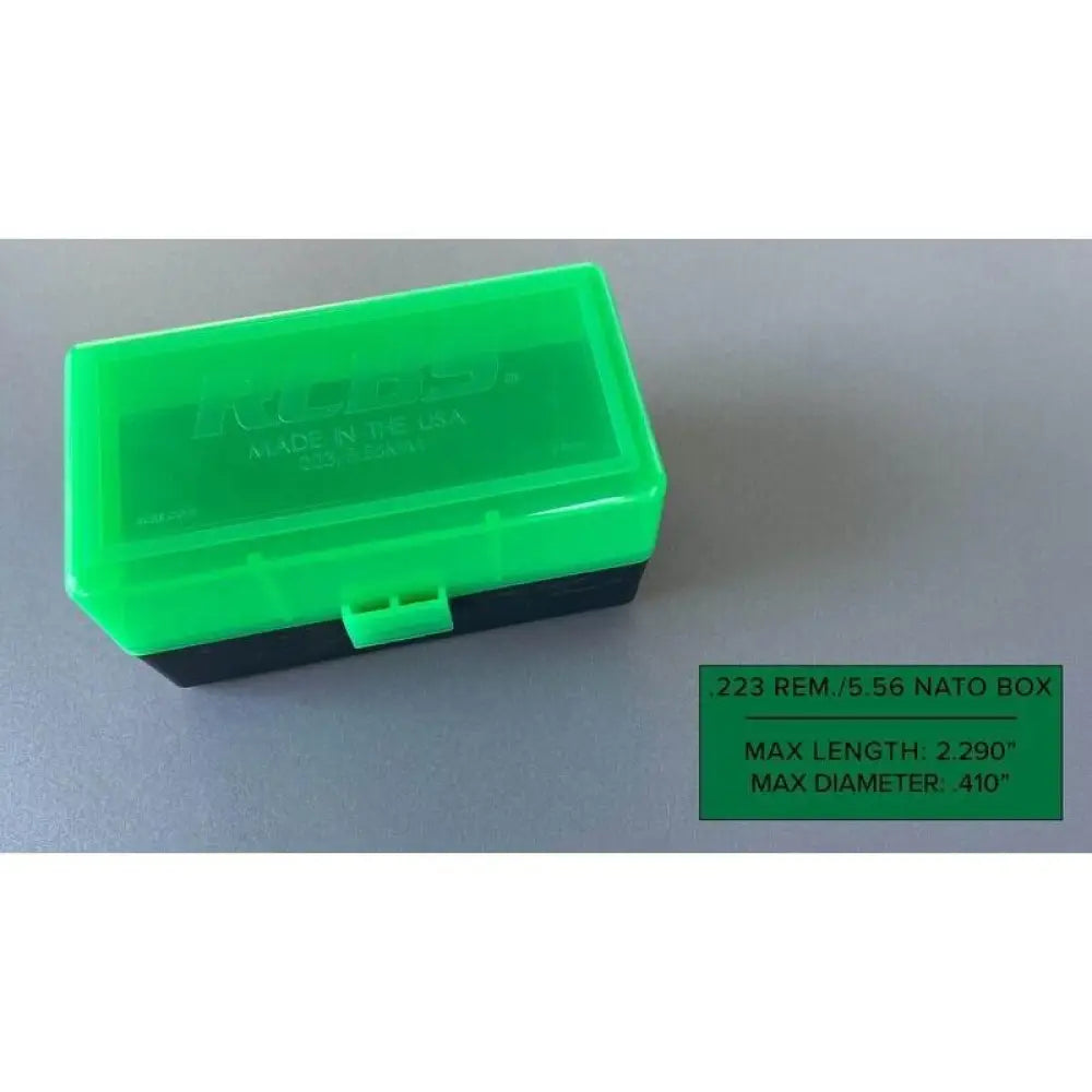 Rcbs Ammo Boxes Impact Resistant Box 223 Rem/5.56 Nato Buy at Faith and Freedom Outdoors