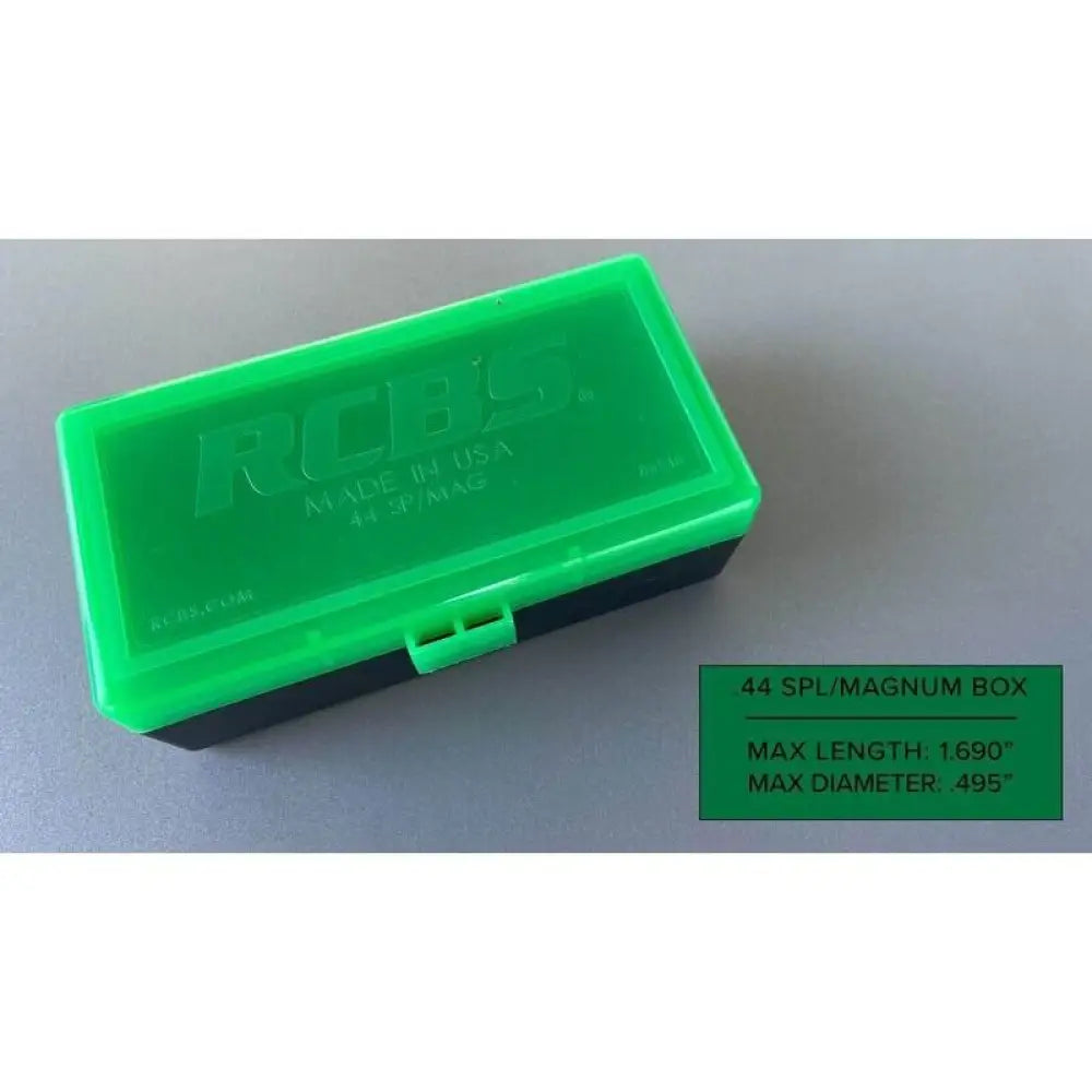 Rcbs Ammo Boxes Impact Resistant Box 44 Mag Buy at Faith and Freedom Outdoors