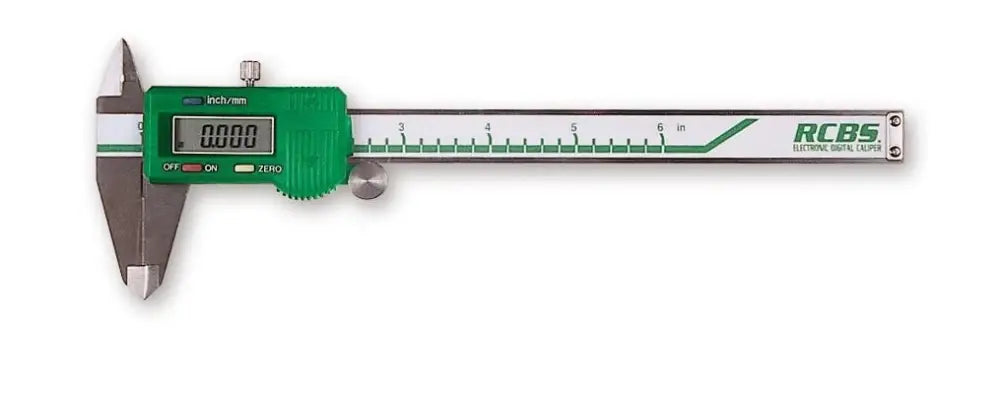 Rcbs Calipers & Micrometers Electronic Digital Caliper - 0’’ to 6 ’ Range Buy at Faith and Freedom Outdoors