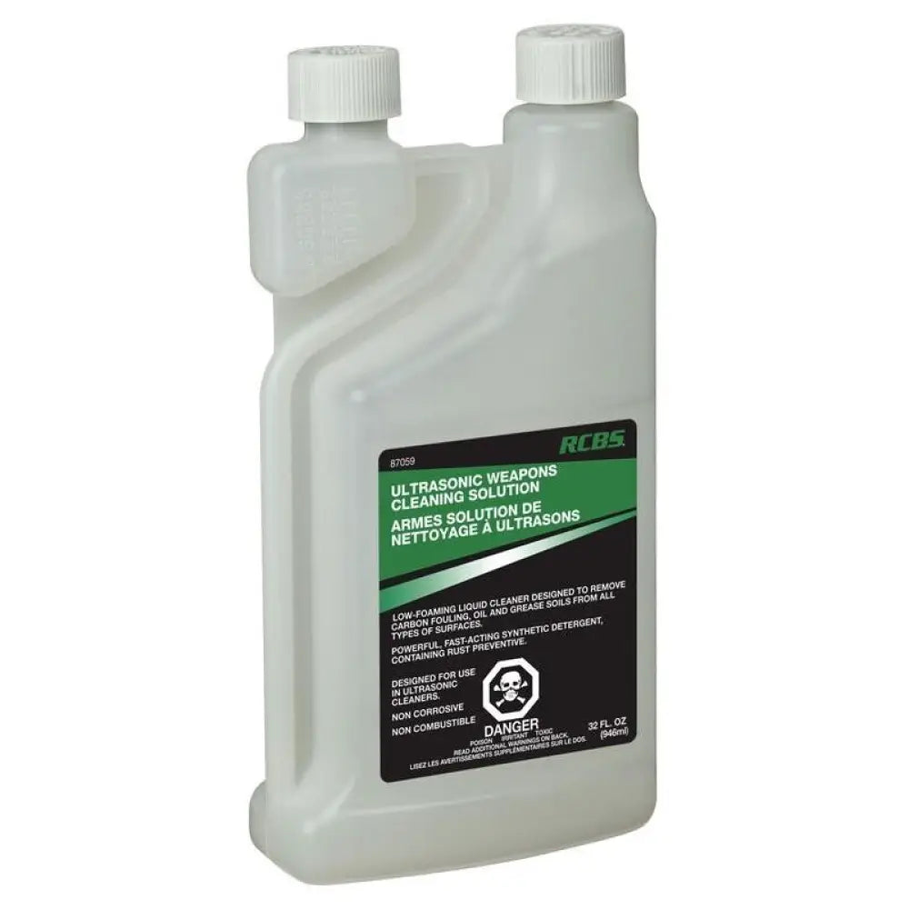 Rcbs Muzzleloader Cleaning & Accessories Ultrasonic Weapons Solution Non-toxic Concentrate with Rp Buy at Faith