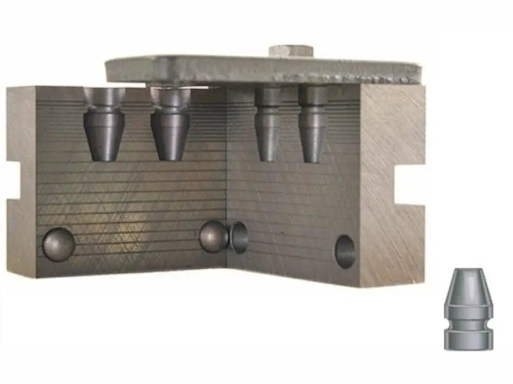 Rcbs Reloading|bullet Casting Conical Nose Pistol Bullet Mould Double Cavity -.356’’ 124 Gr Buy at Faith and Freedom
