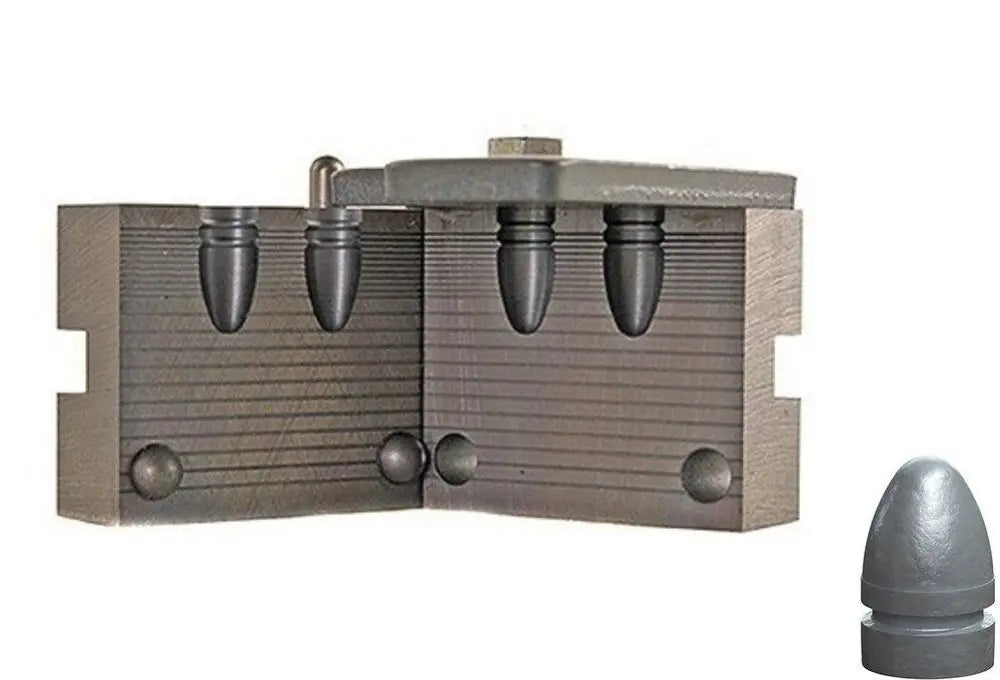 Rcbs Reloading|bullet Casting Round Nose Pistol Bullet Mould - Double Cavity.356’’ 124 Gr Buy at Faith and Freedom