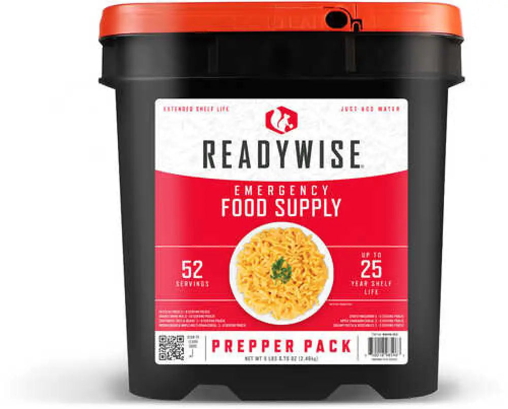Readywise Rw10152 Emergency Supplies Freeze Dried Prepper Pack 52 Servings Per Bucket - Rw01-152
