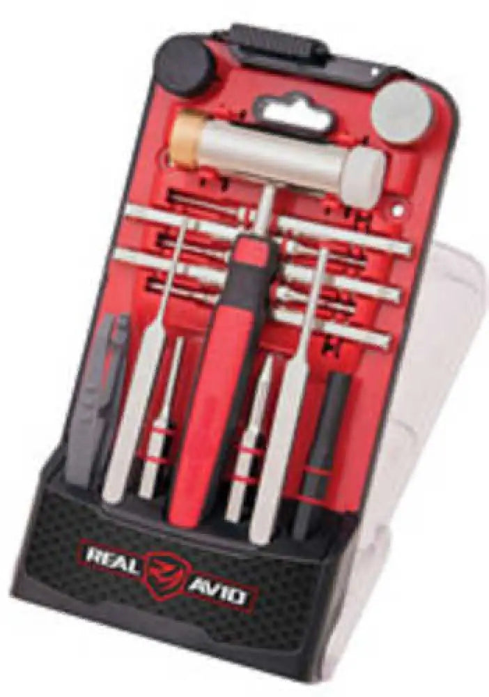 Real Avid Accu-punch Tool for Ar15 Hammer & Pin Punch Set Stored in a Stand-up Case Avhps-ar