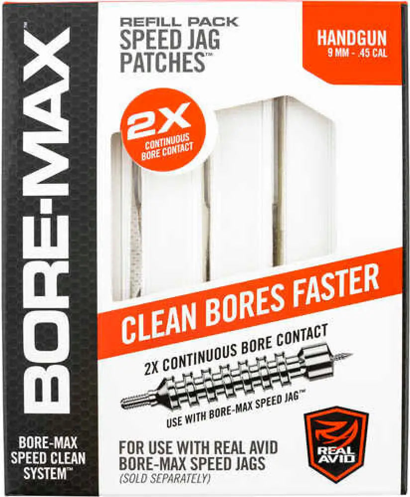 Real Avid Bore Max Speed Jag Patches 4’’ Long - Avbmpatch4l