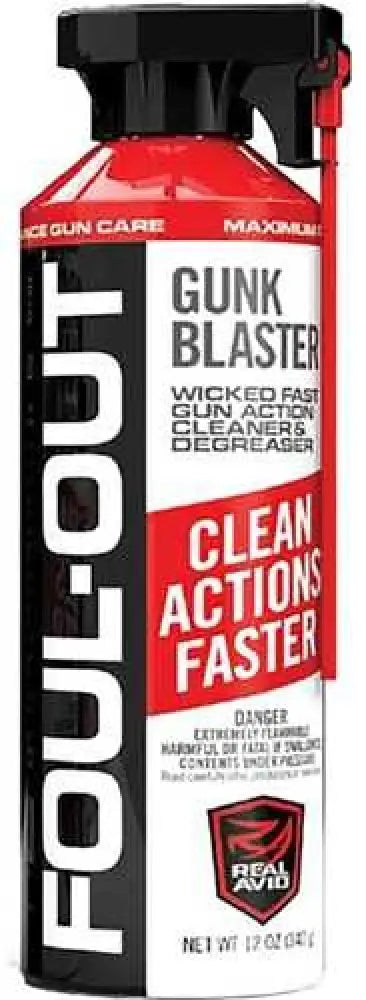 Real Avid Foul out Gunk Blaster 12oz Aerosol - Avdcb12a