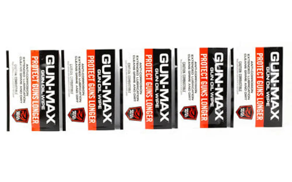 Real Avid Gun-max Oil Wipes 25 Pack Buy at Faith and Freedom Outdoors - Solvents & Lubricants - Wipes