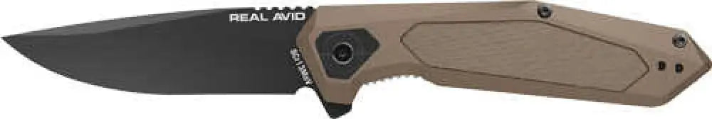 Real Avid Rav-3 Knife Assisted Folding 3.25’’ Blade Tan - Avrav3
