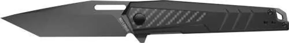 Real Avid Rav-6 Knife Assisted Tanto 3.4’’ Blade Black Alum. - Avrav-6