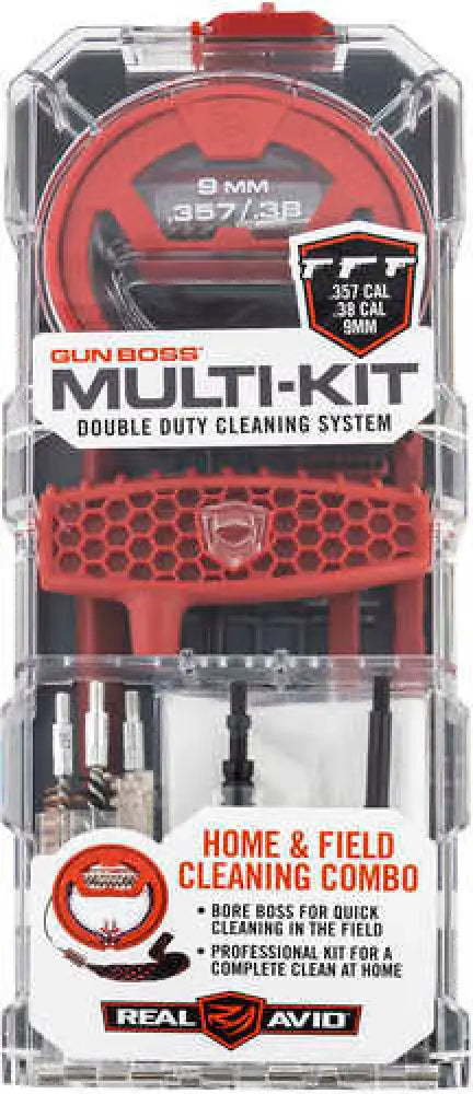Real Avid/revo Gun Boss Multi-kit 357/38/9mm Pistol - Avgbmk9mm