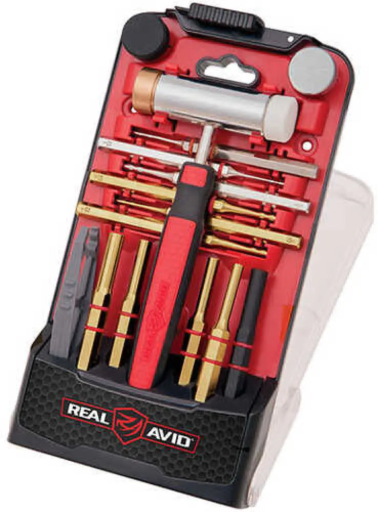 Real Avid/revo Hammer and Punch Set Universal Brass/nylon/steel - Avhps-b