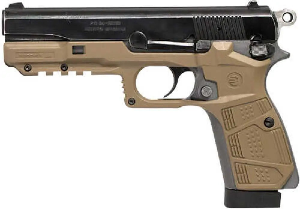 Recover Tactical Grip & Rail System Tan Polymer Picatinny for Browning Hi-power - Hpc-02