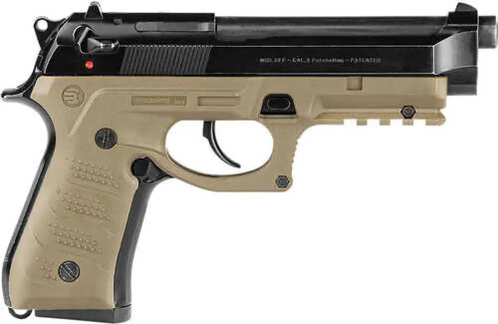 Recover Tactical Grip & Rail System Tan Polymer Picatinny for Most Beretta 92 M9 Models - Bc2-02