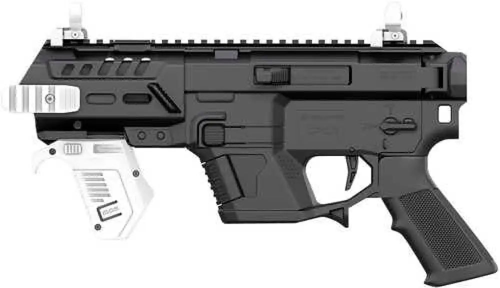 Recover Tactical P-ix Ar Platform Conversion Kit (without Brace) Black Polymer with Picatinny Mounts for Glock - Pixb01