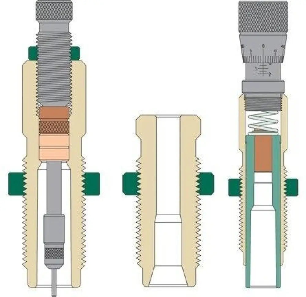 Redding Reloading Equipment Reloading|rifle Dies Type s Match Bushing Neck Die Set.24 Nosler Buy at Faith and Freedom
