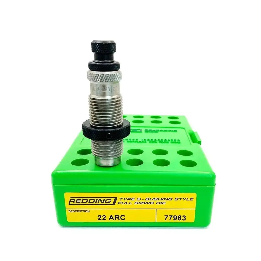 Redding Reloading Equipment Rifle Dies 22 Arc Type s Full Length Bushing Die Buy at Faith and Freedom Outdoors