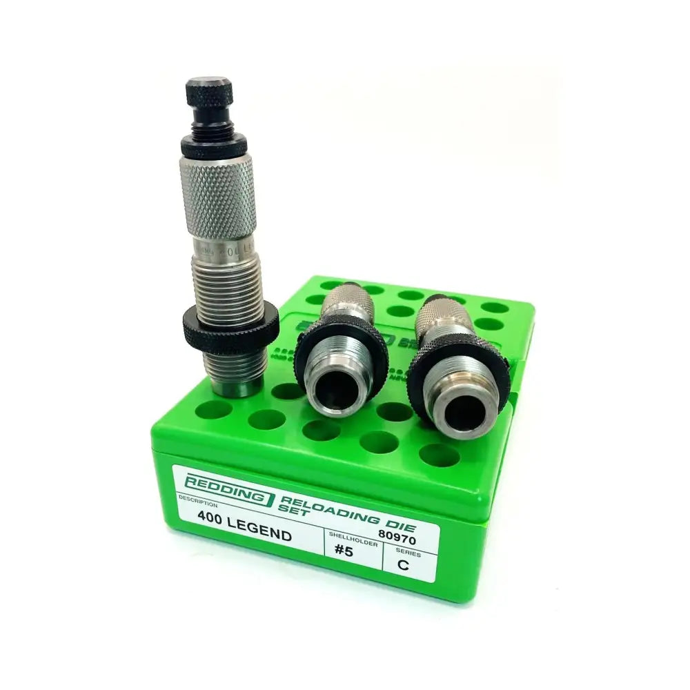 Redding Reloading Equipment Rifle Dies 400 Legend Three Die Set Buy at Faith and Freedom Outdoors