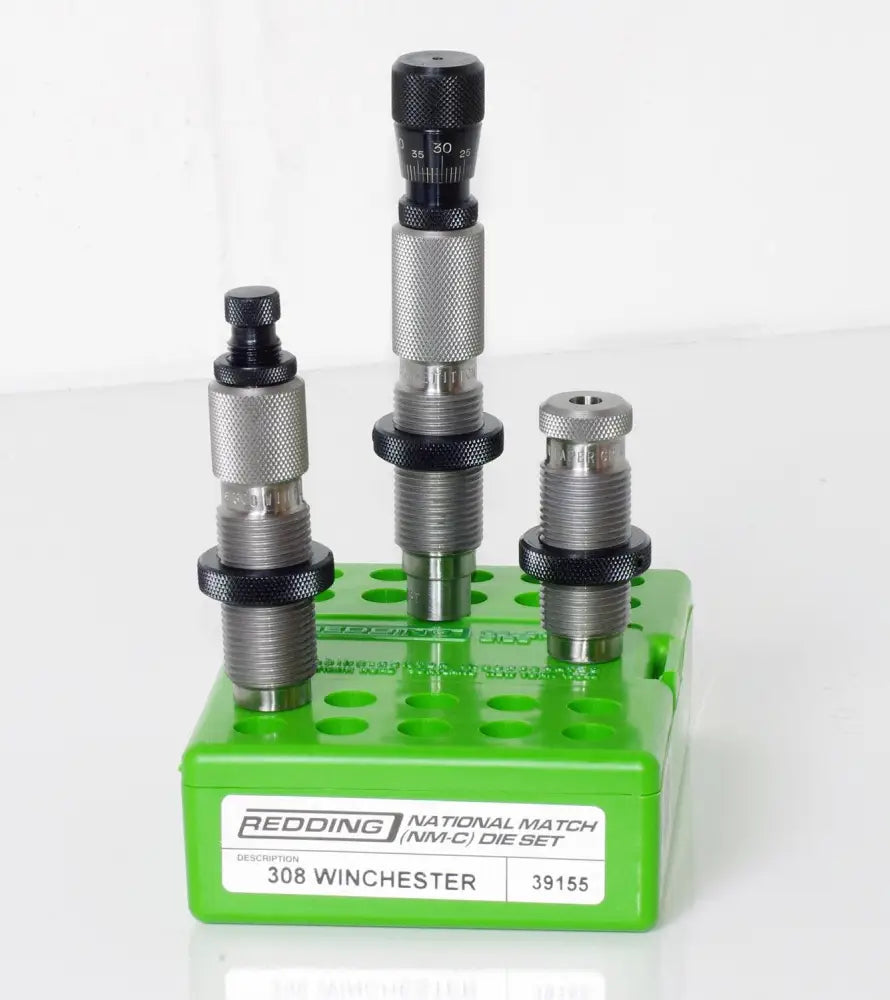 Redding Reloading Equipment Rifle Dies National Match (nm-c) Die Set 6.5 Grendel Buy at Faith and Freedom Outdoors
