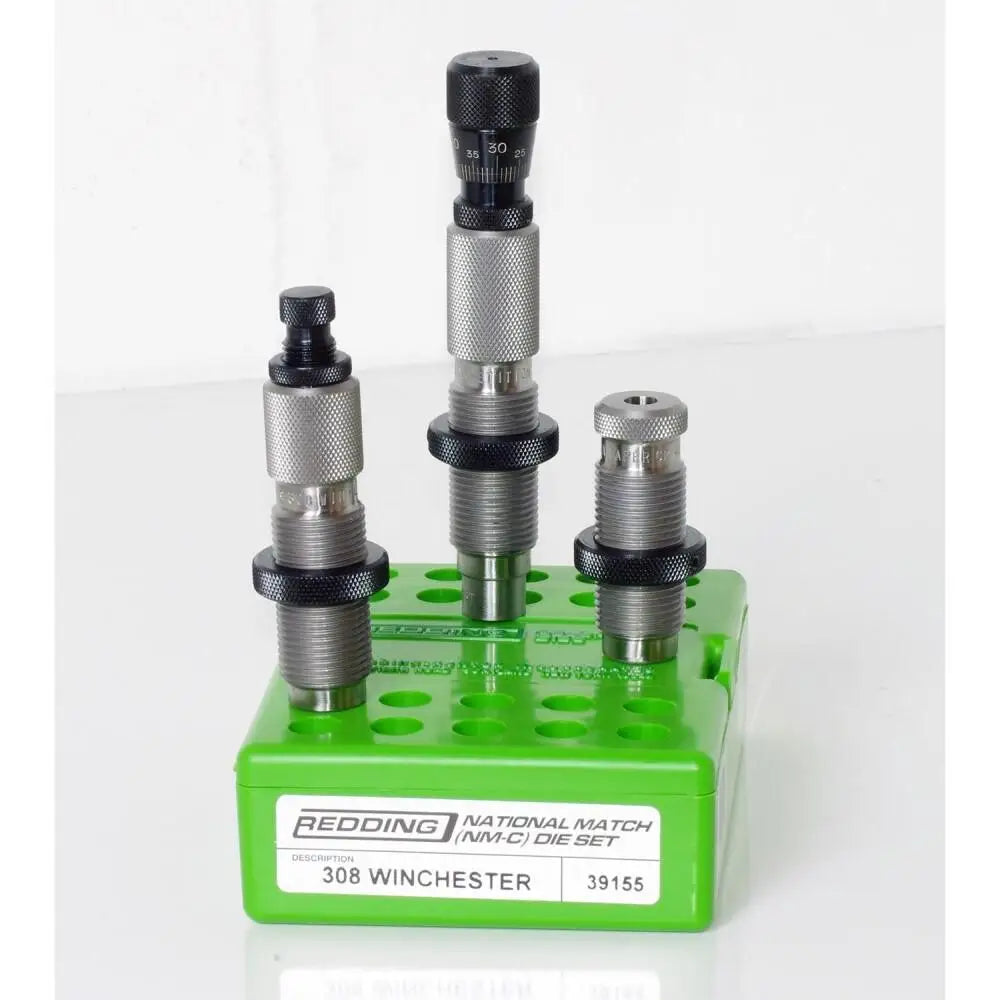 Redding Reloading Equipment Rifle Dies National Match (nm-c) Die Set 6.5mm Creedmoor Buy at Faith and Freedom Outdoors